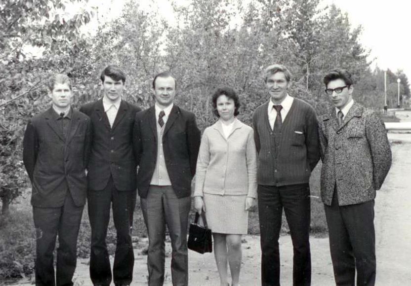 Коллектив лаборатории, 1969 год