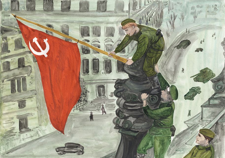 Использованы рисунки детей приборостроителей: Андрея Балагурова (7 лет) и Никиты Толкачева (8 лет)