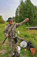 Турнир по рыбной ловле, организованный заводским профсоюзом, для приборостроителей