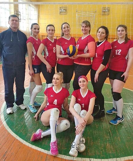 Женская волейбольная команда «Знамя» - лидер 1 круга чемпионата области среди команд 1-й лиги