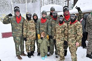 Молодежный совет провел первый зимний турнир по пейнтболу среди заводчан