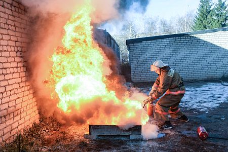 Соревнования добровольных пожарных дружин АПЗ
