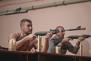 Турнир по стрельбе был организован профкомом к дню рождения П.И. Пландина