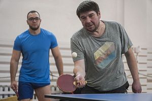 Соревнования по настольному теннису в рамках Х заводской спартакиады